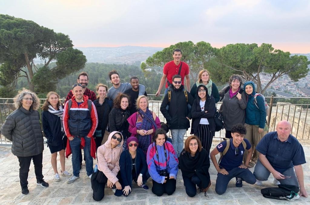 Le groupe de participants de la 3ème édition d’ImPact lors du voyage en Israël-Palestine en octobre 2019